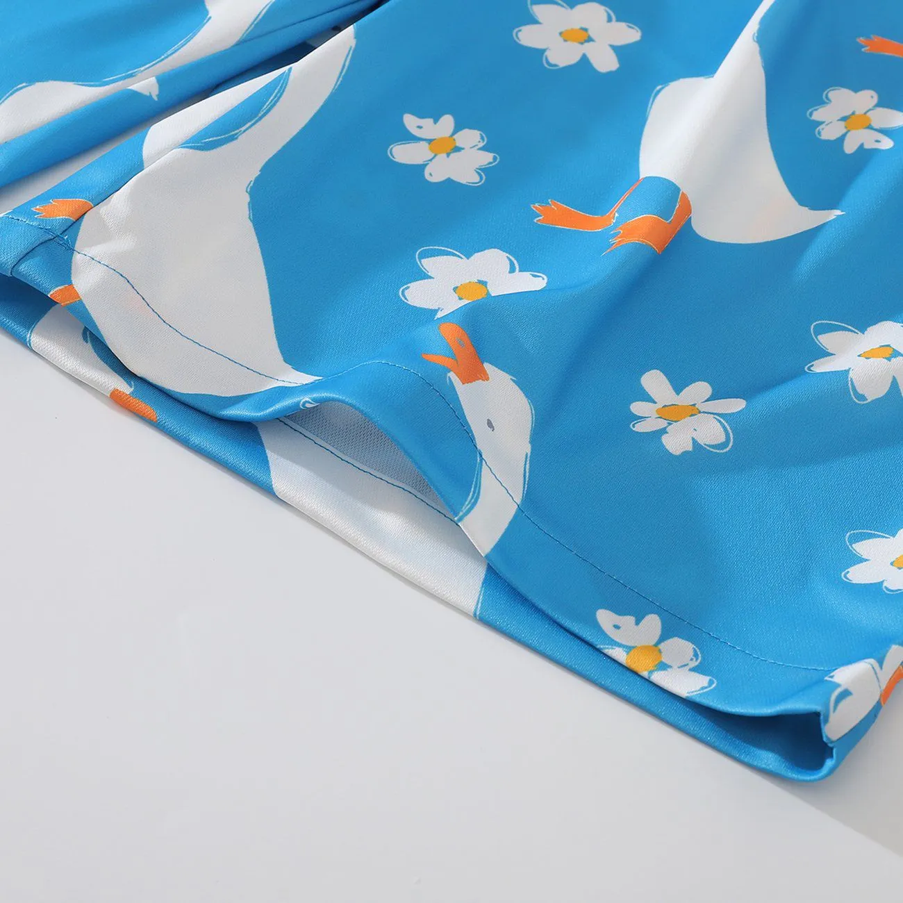 AlanBalen® - Flowers Goose Shorts