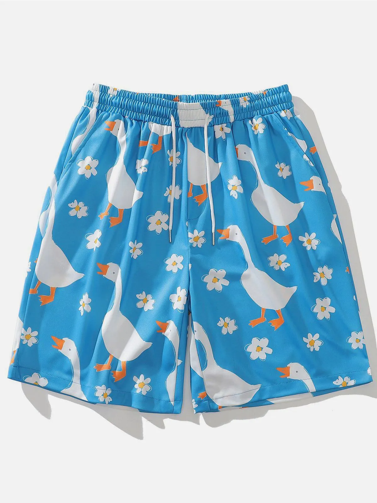 AlanBalen® - Flowers Goose Shorts