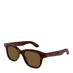 AMQ AM0382S Sunglasses, Havana