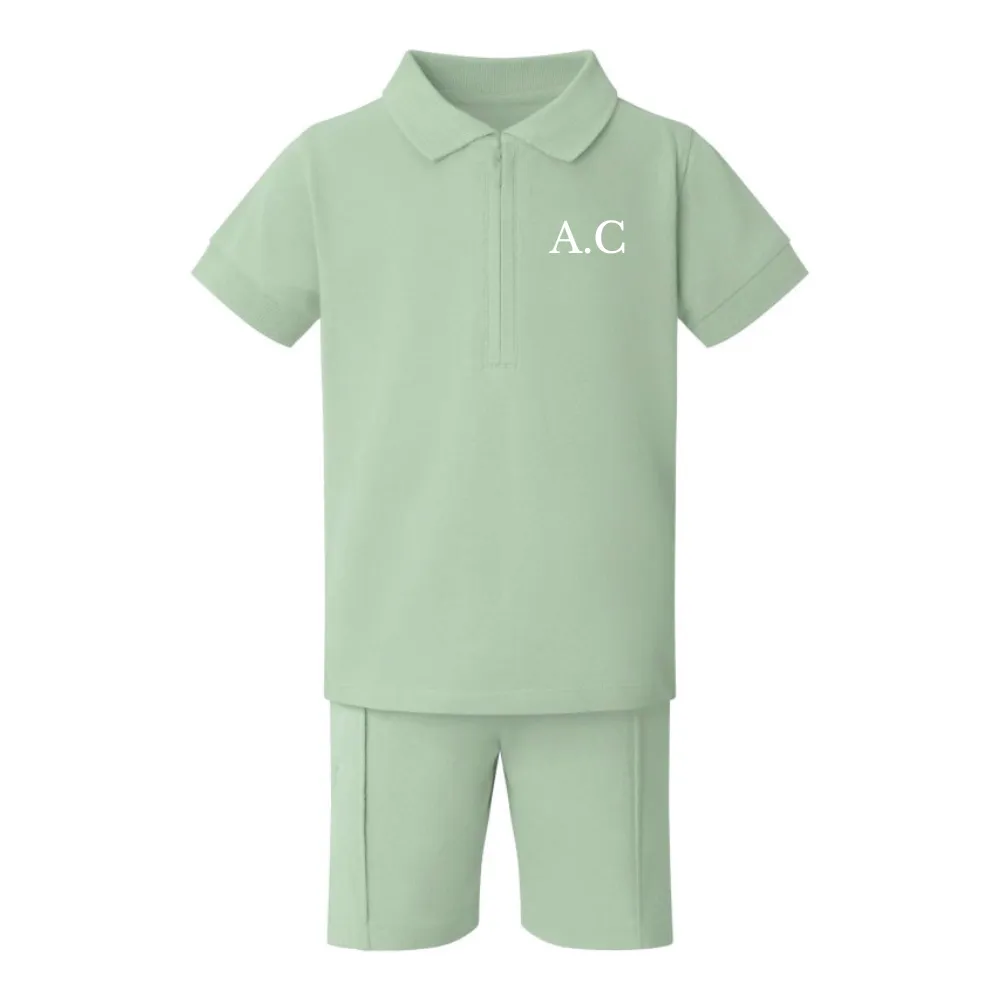 Arnold Personalised Initial Polo & Short Set