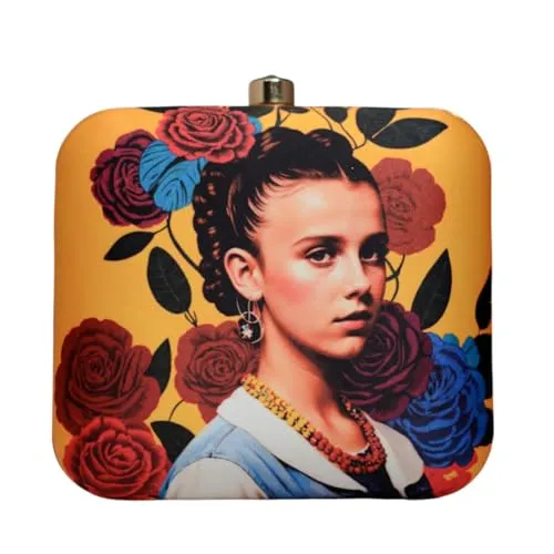 Artklim Millie Bobby Brown Printed Clutch