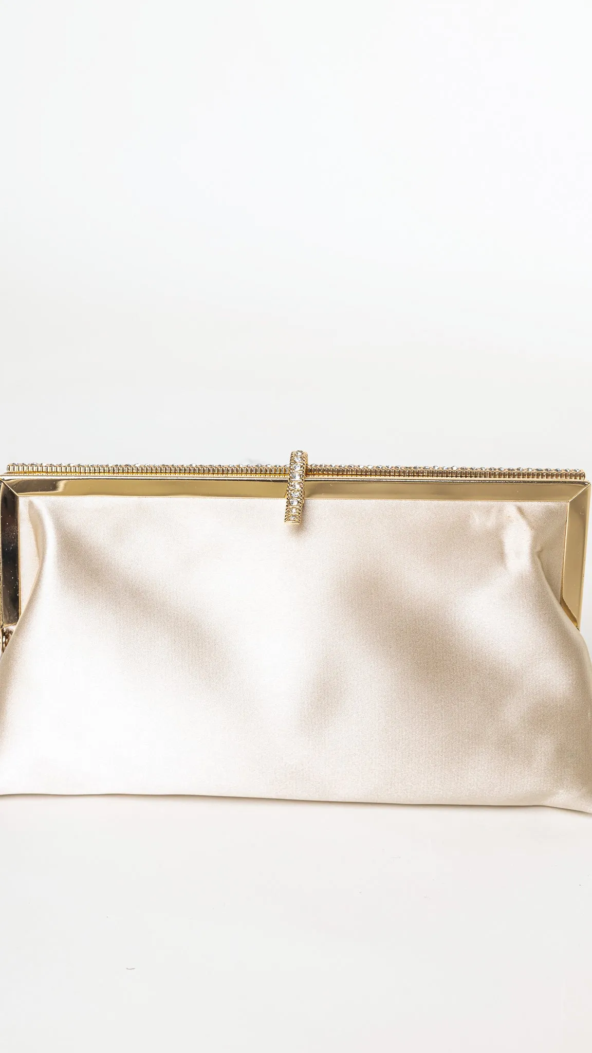 Aureta Gold Mini Clutch