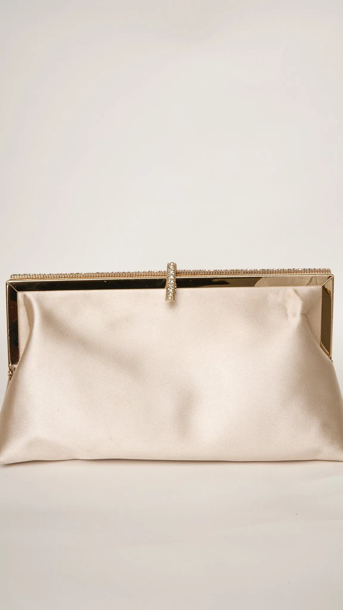 Aureta Gold Mini Clutch