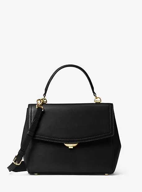 Ava Medium Leather Satchel