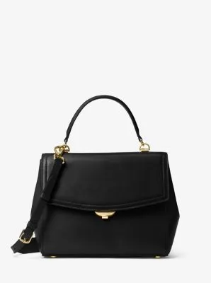 Ava Medium Leather Satchel