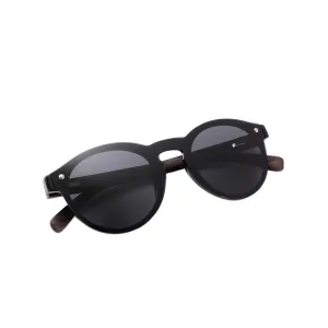 BeatNick  / Black Polarized Infinity Lens Sunglasses