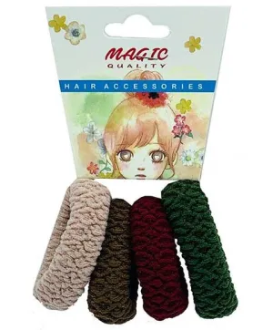 Beauty Collection Magic Quality Elastic Hair Bands Assorted TT22A