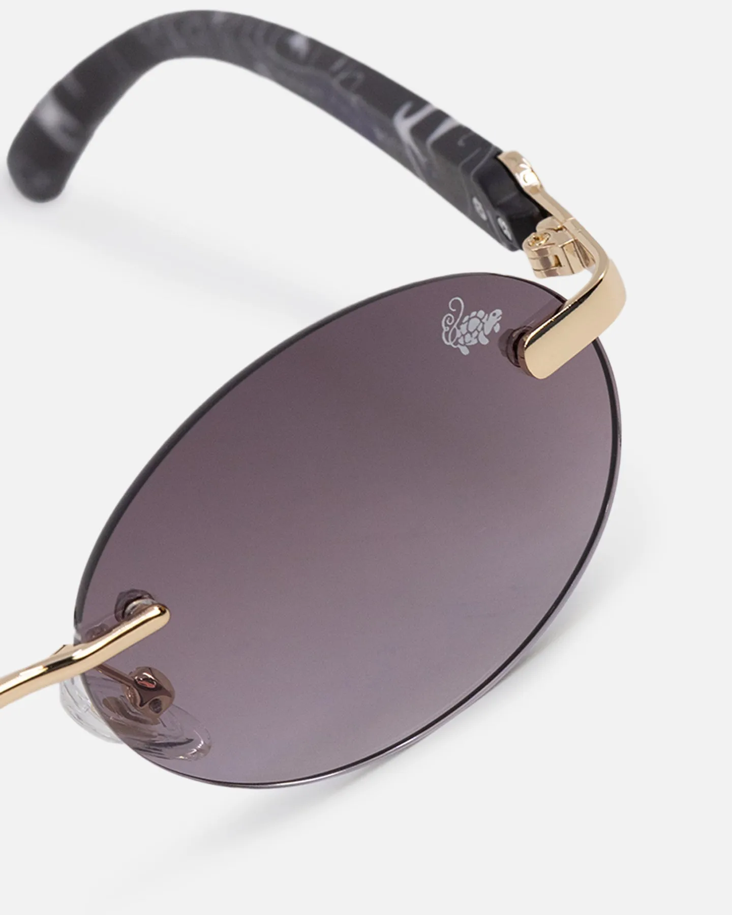 Belvoir & Co X Culture Kings Sancho Sunglasses Smoke/Gold/Black