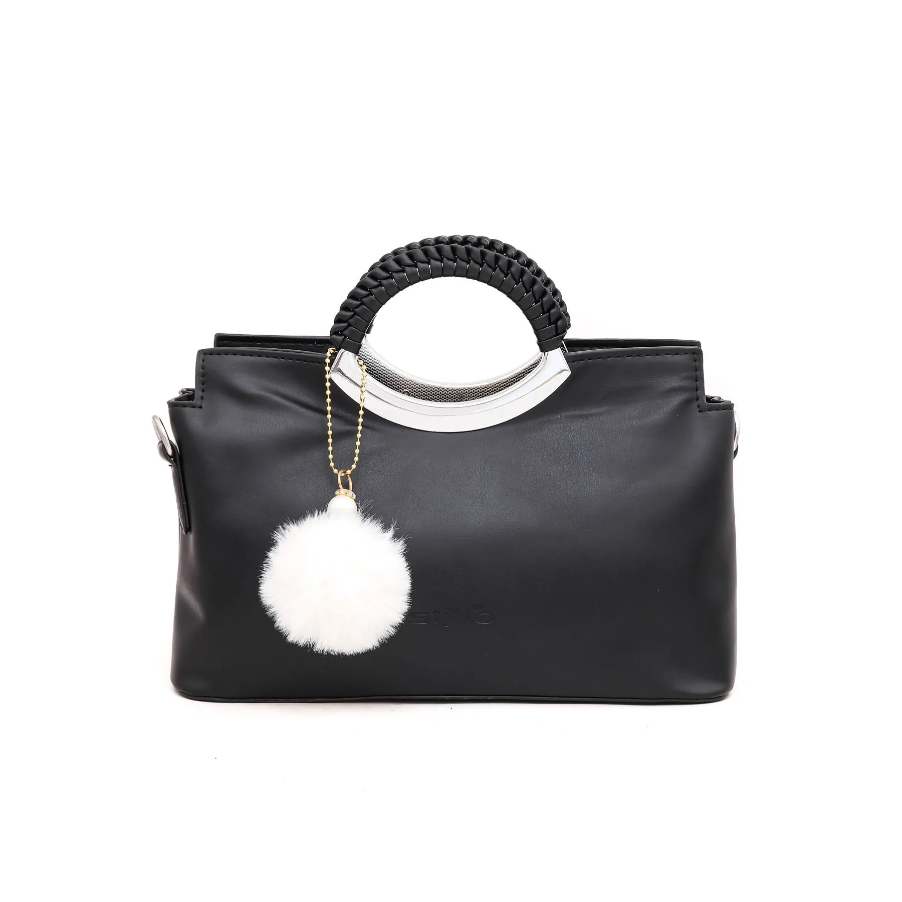 Black Formal Hand Bag P35901