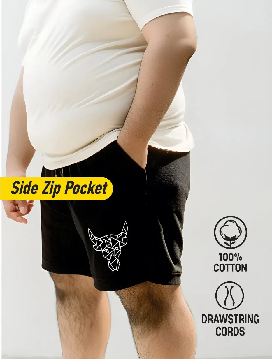 Bull Cotton Plus Size Shorts