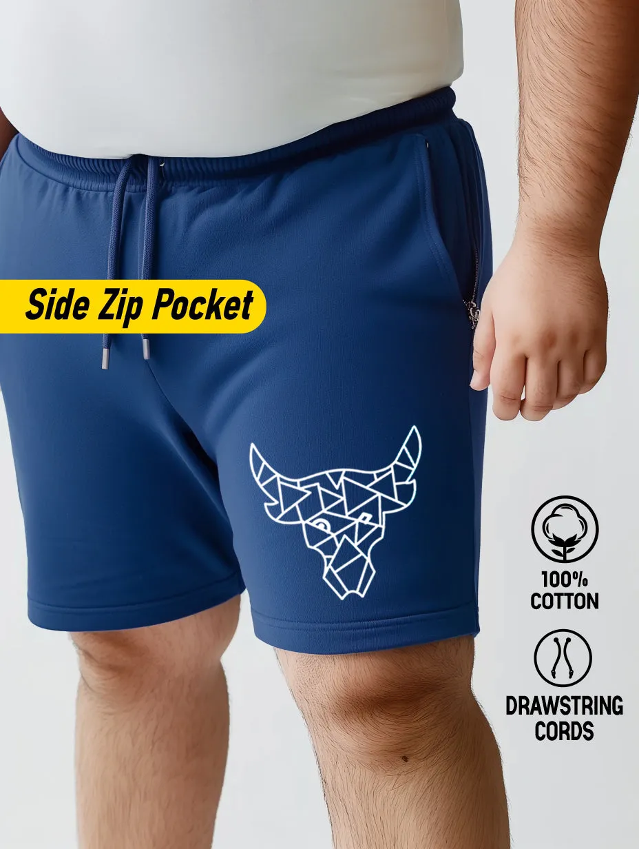 Bull Cotton Plus Size Shorts