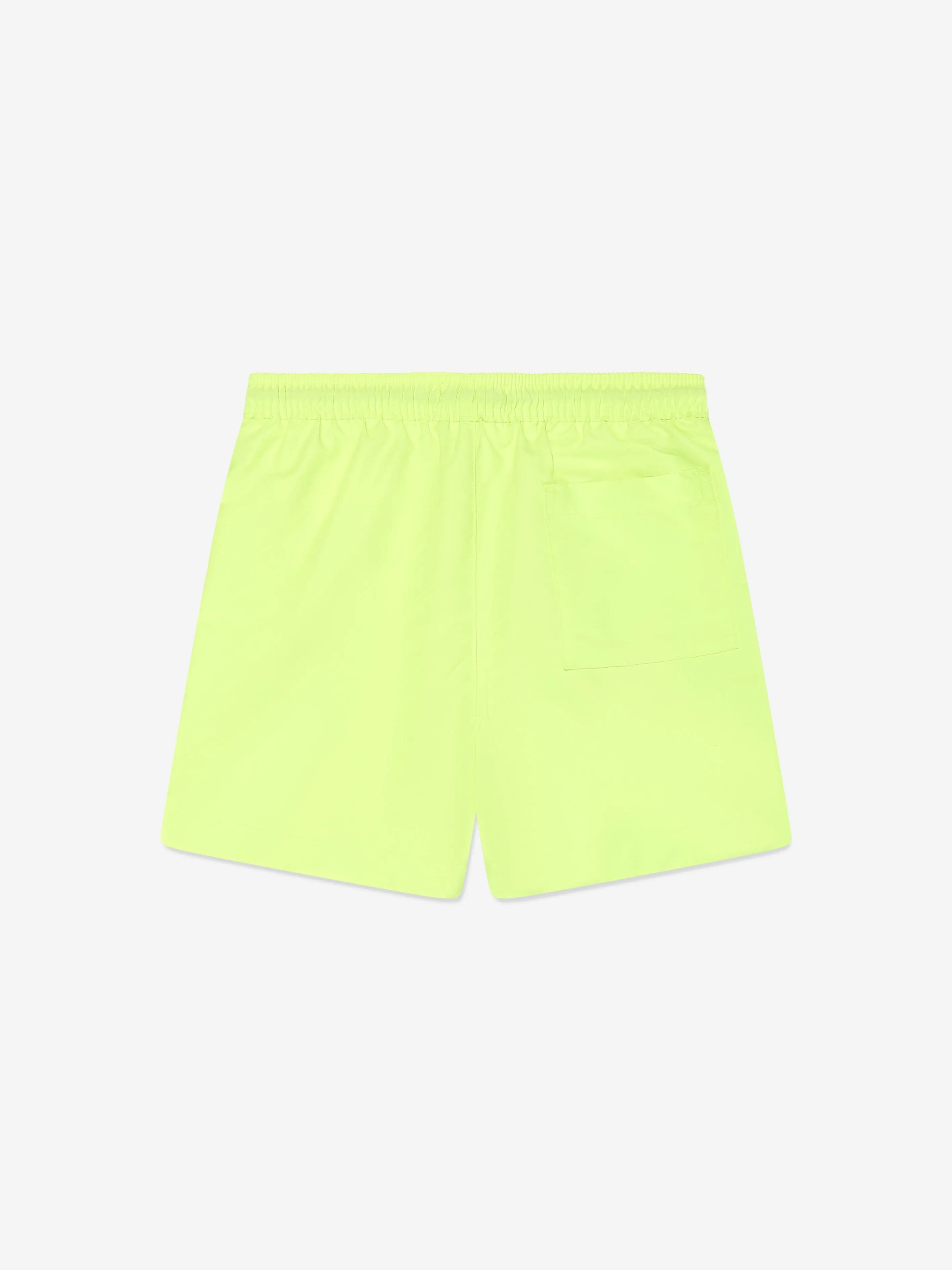 Calvin Klein Boys Drawstring Logo Swim Shorts in Green