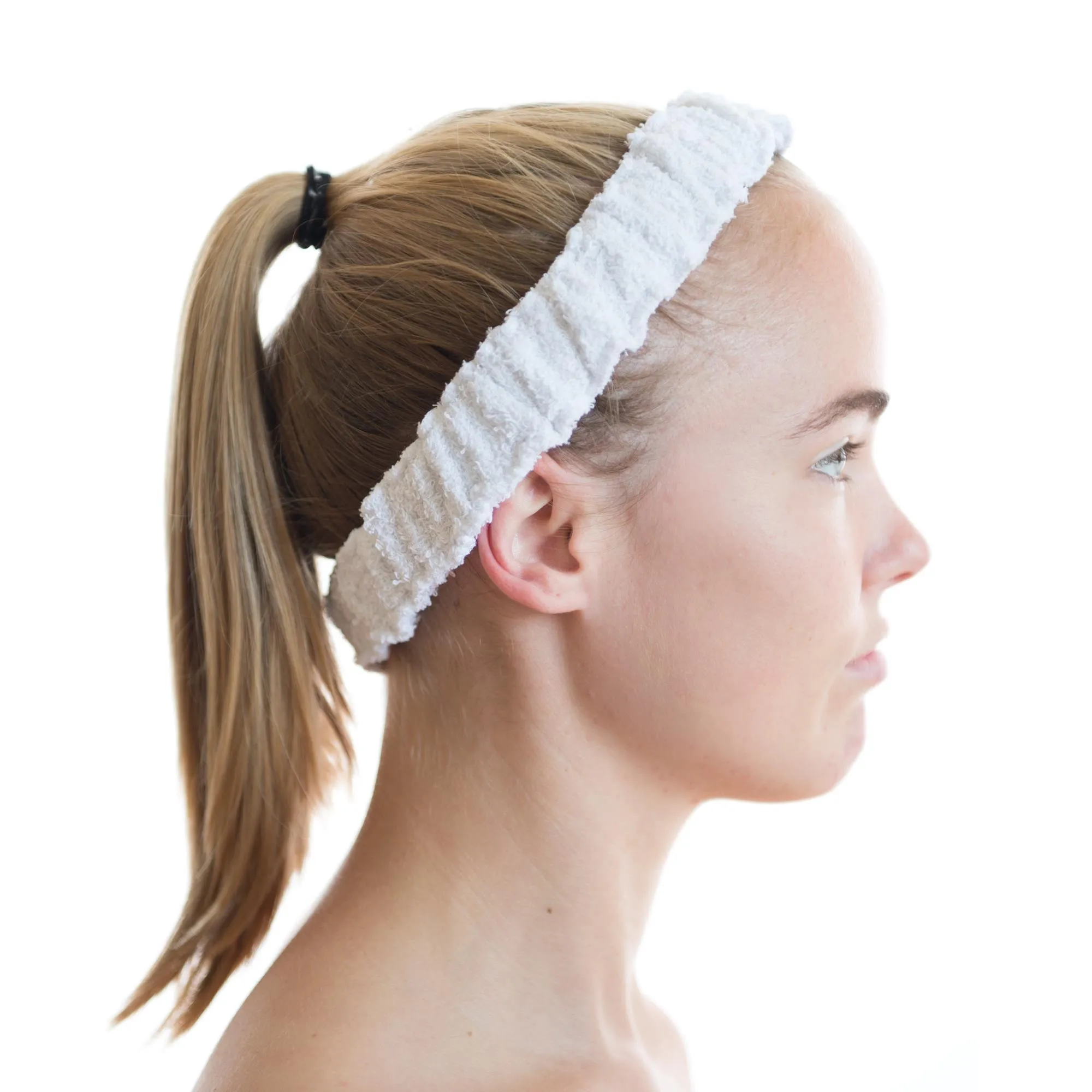 Canyon Rose Headband / Elasticized / Terry