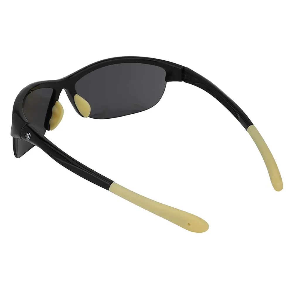 Carlton London Boy's Black Lens & Black Sports Sunglasses