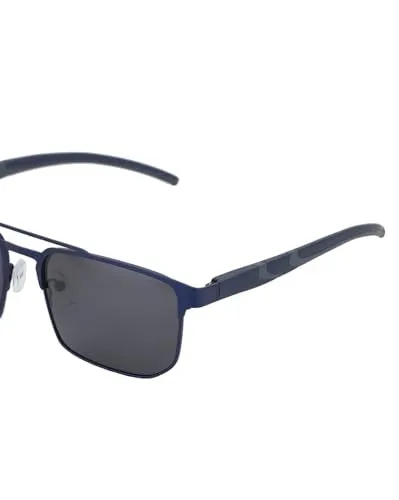 Carlton London Premium Blue Toned with Polarised Lens Square Sunglass for men