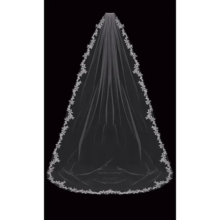 Cathedral Bridal Veil V2286C