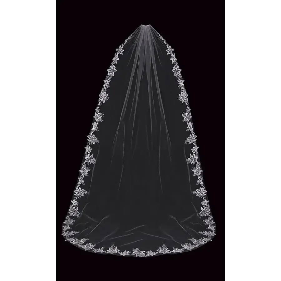 Cathedral Bridal Veil V2288C