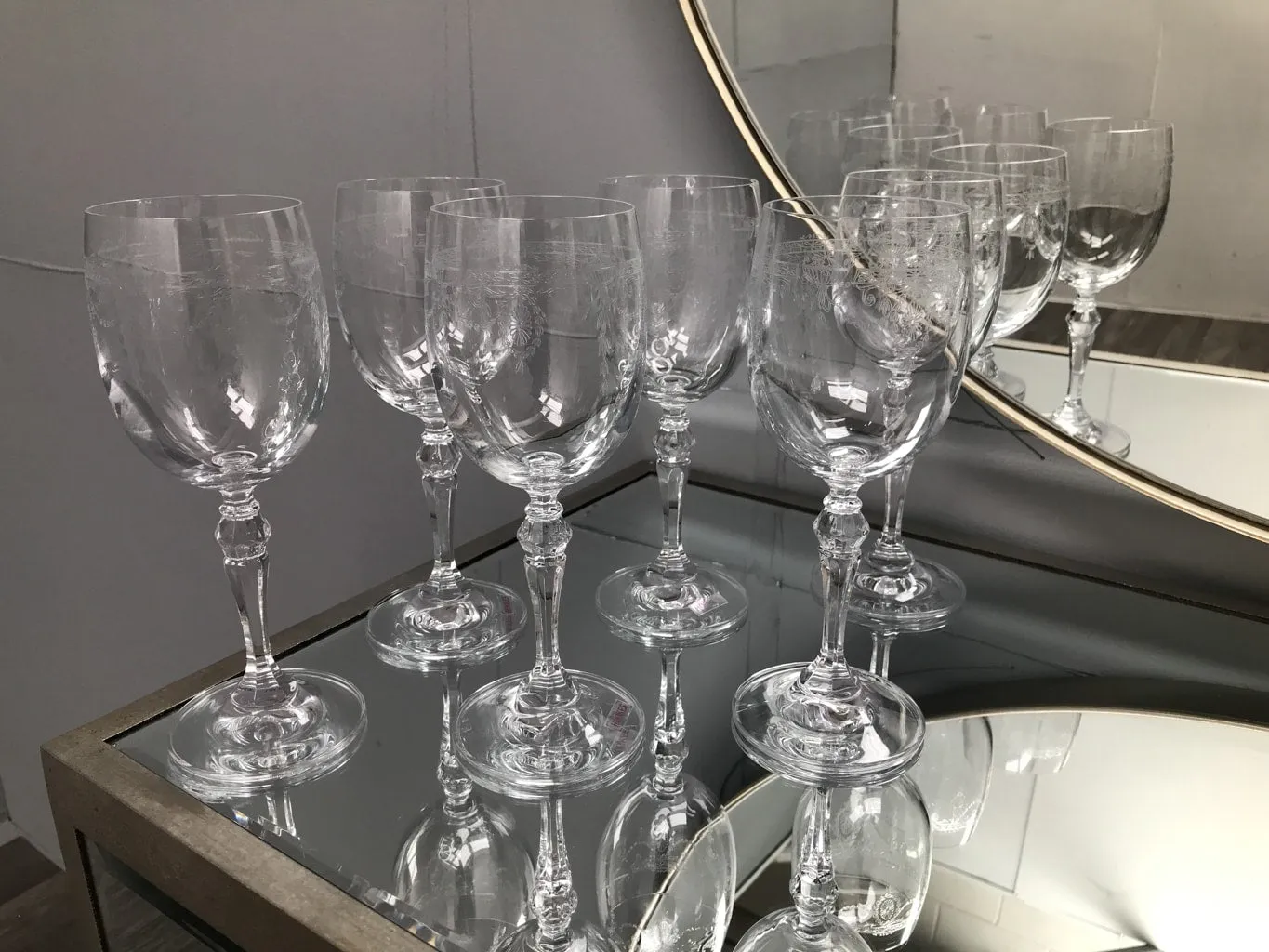 Catherine White Wine Glasses - Set of 6