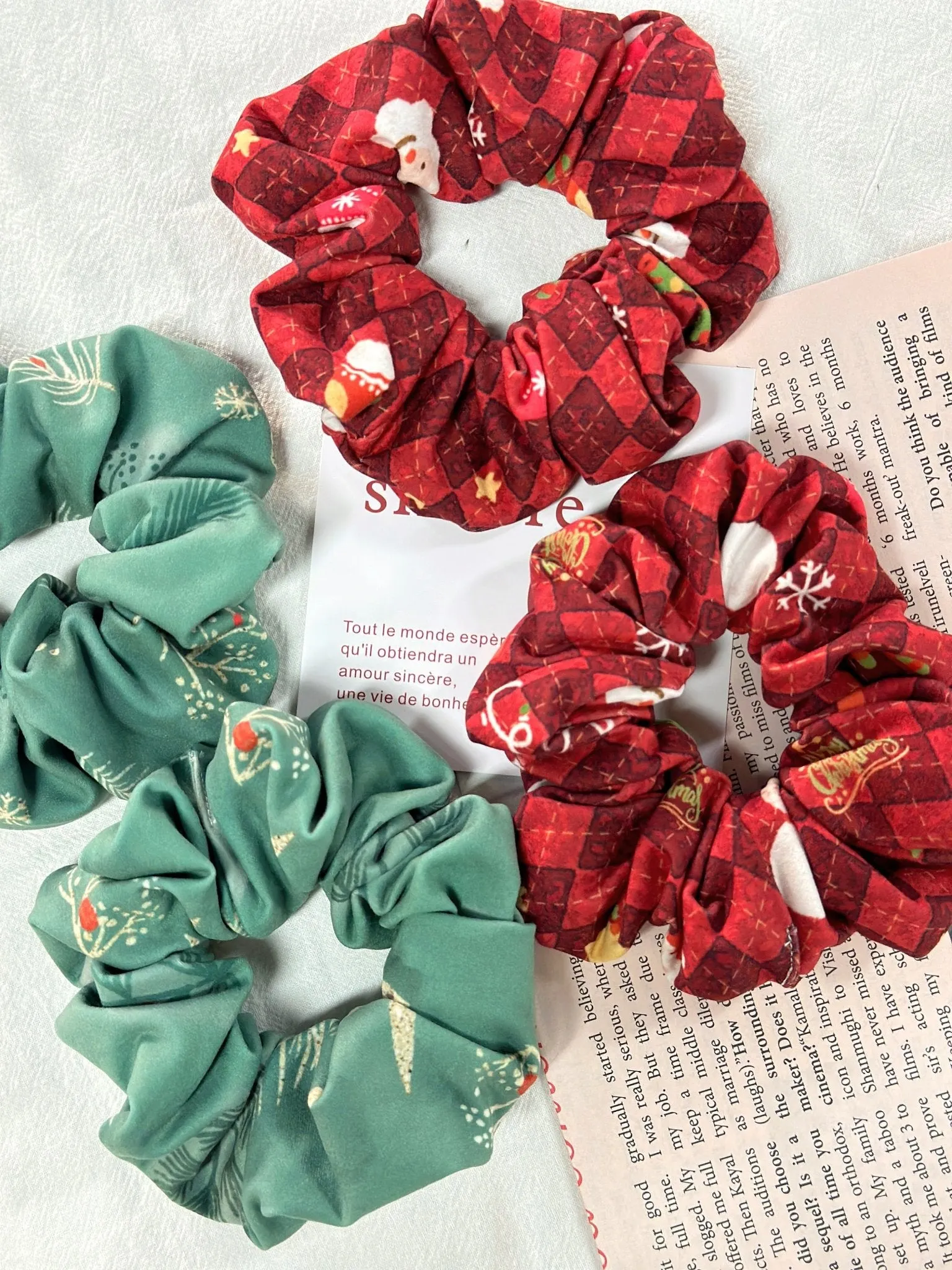 Christmas Esperance Scrunchies Bundle