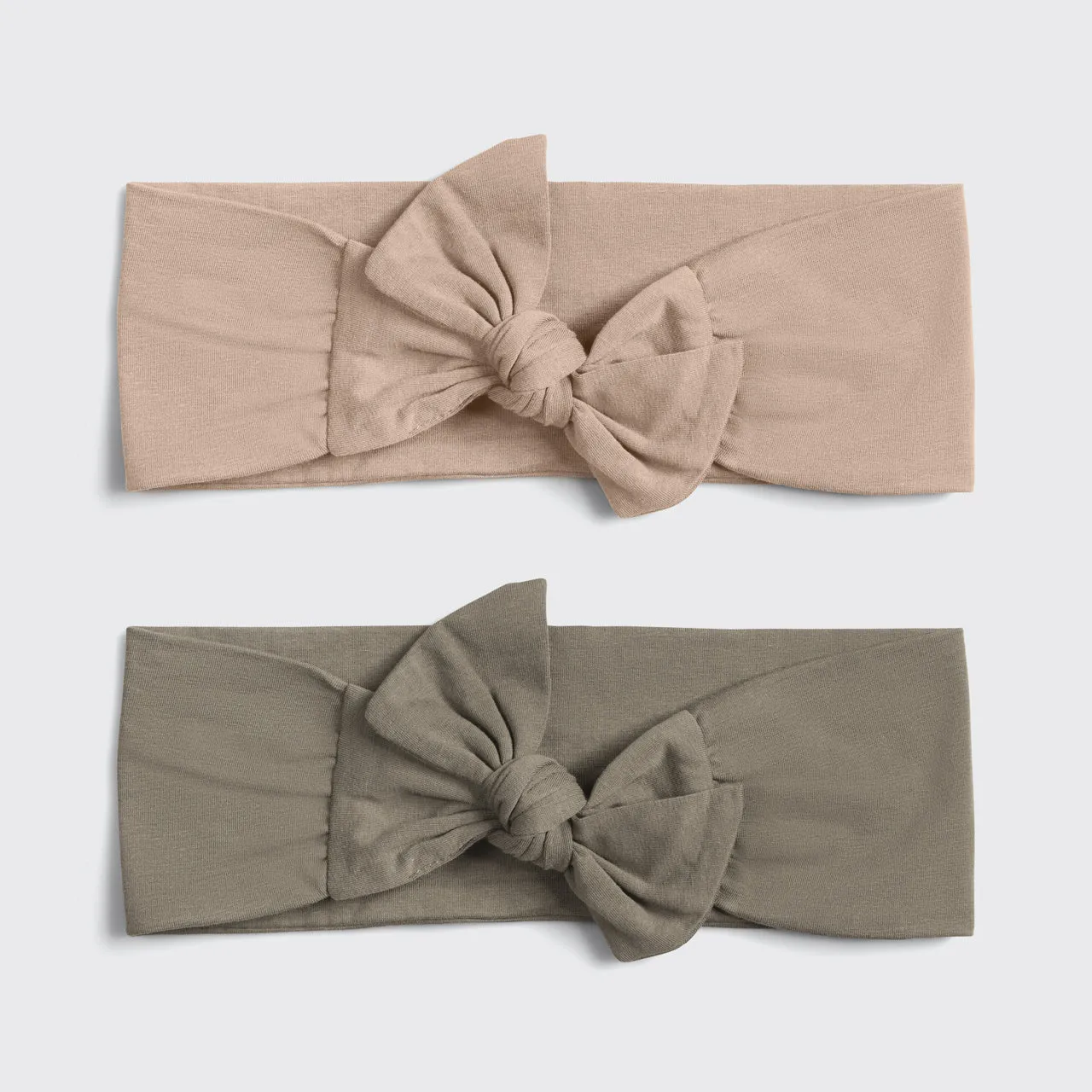 Cotton Adjustable Headband 2pc - Eucalyptus