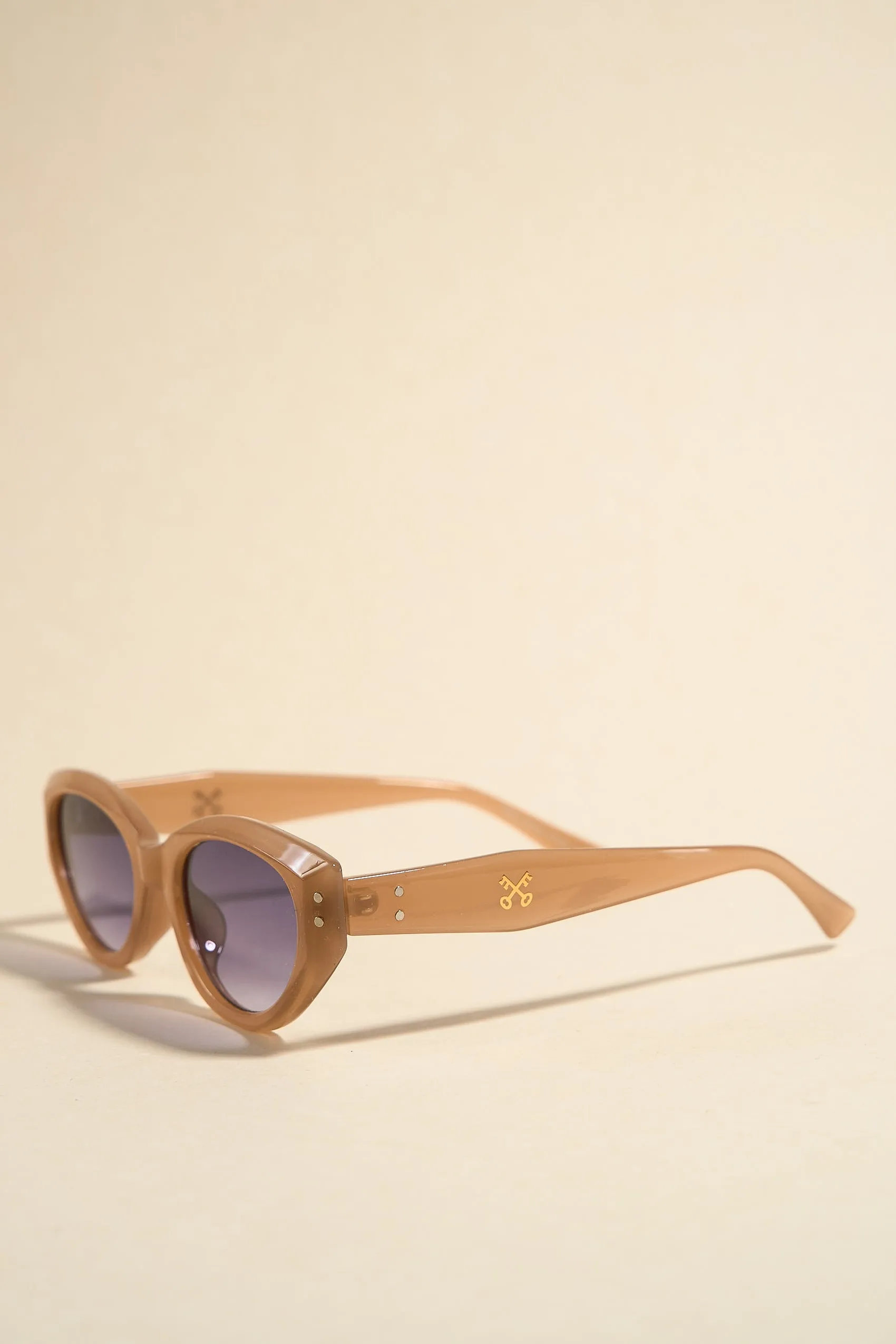 Cuba Beige Sunglasses