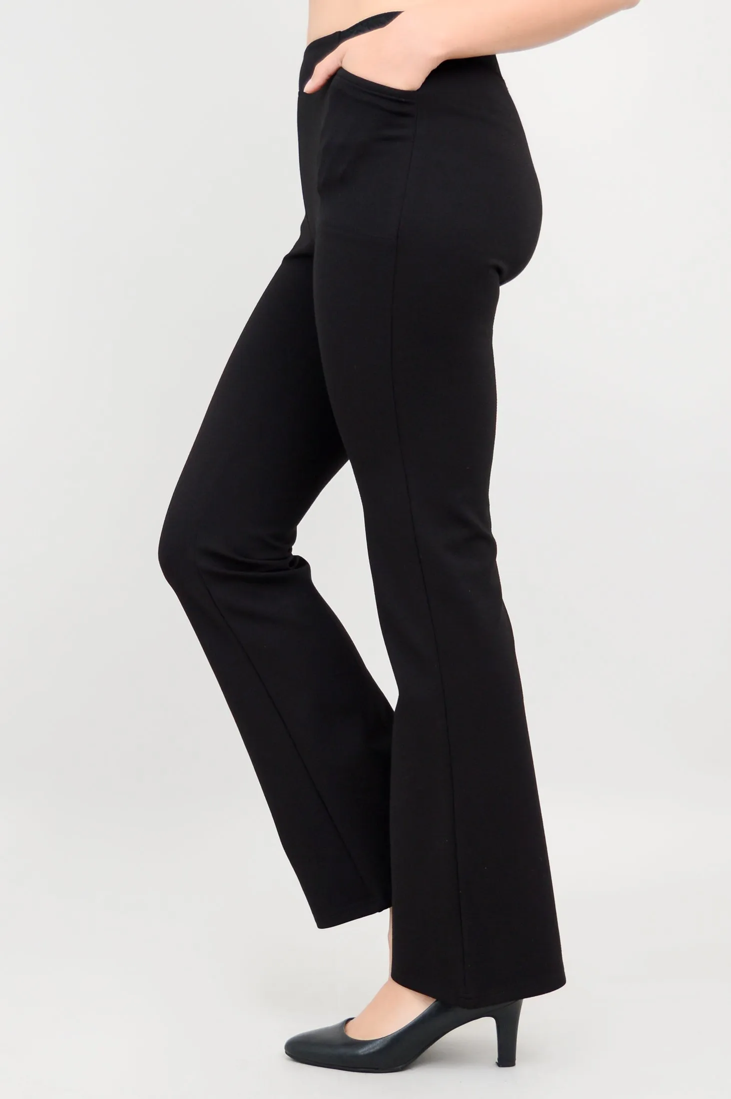 Daya Petite Pant, Black, Modal