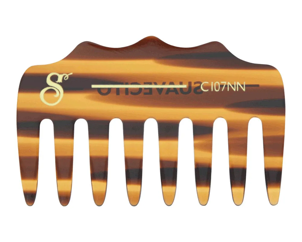 Deluxe Rake Pocket Comb - Amber