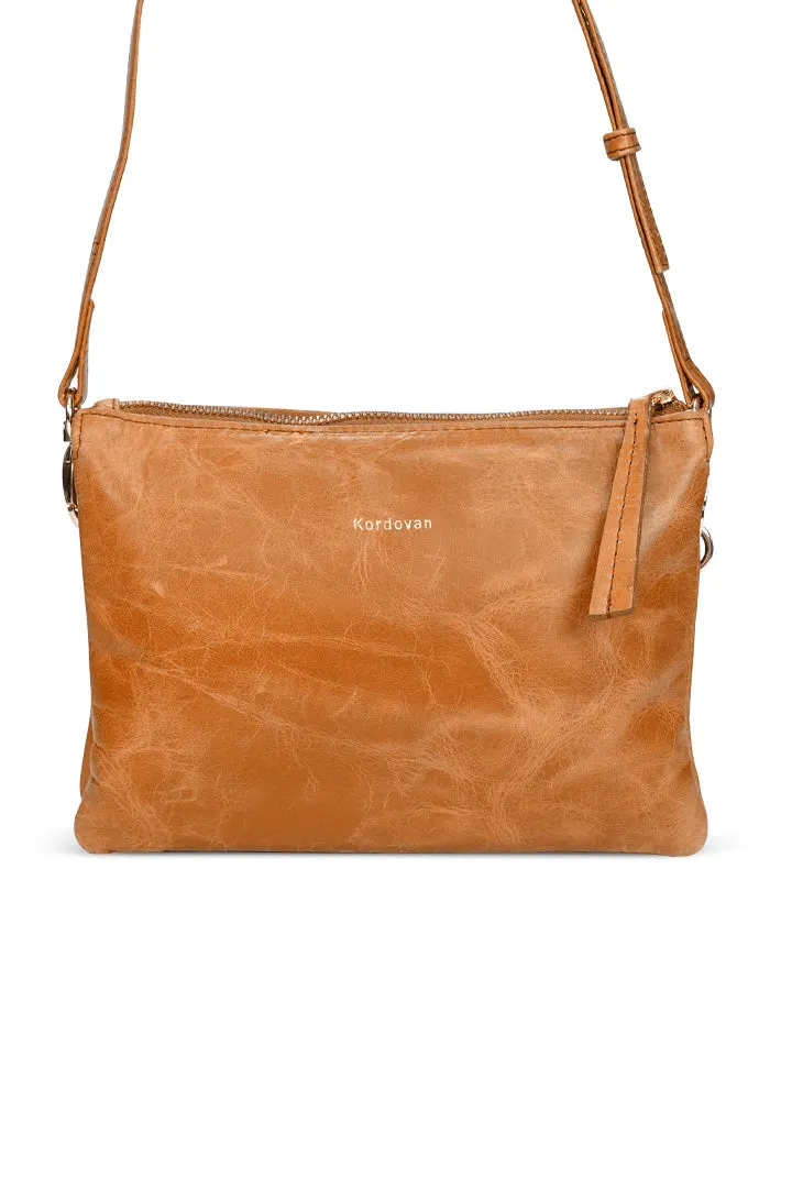 Diana Cross-body Bag // Crazy-Horse Leather