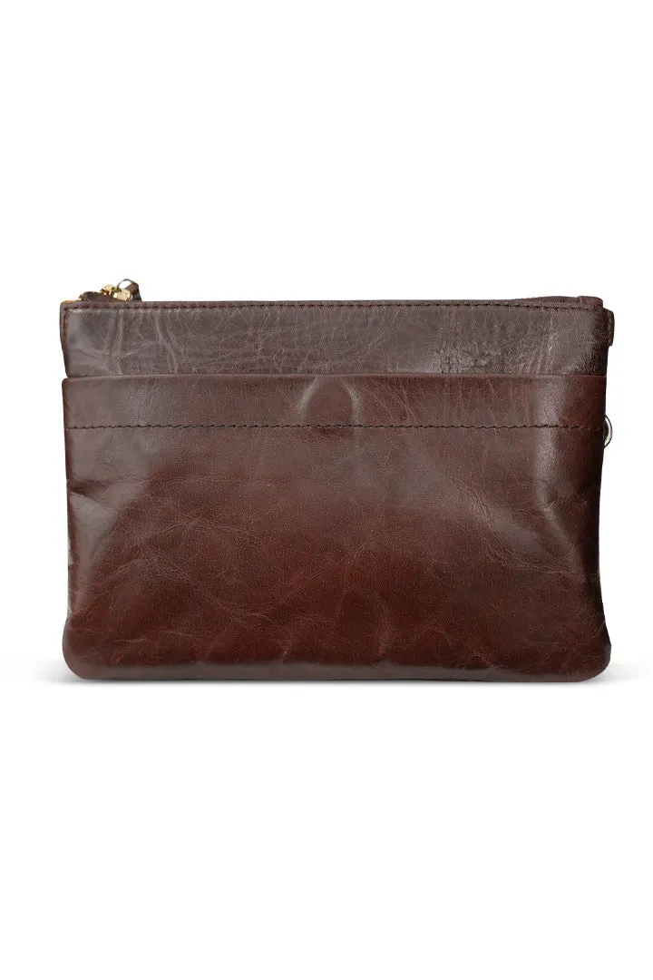 Diana Cross-body Bag // Crazy-Horse Leather