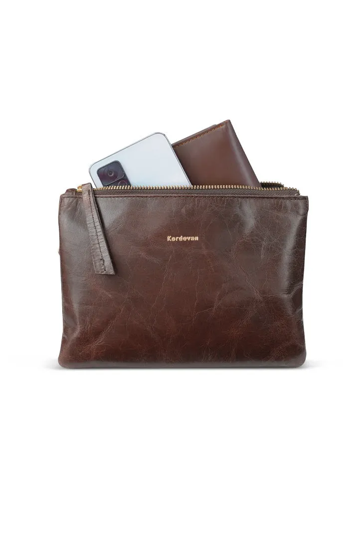 Diana Cross-body Bag // Crazy-Horse Leather