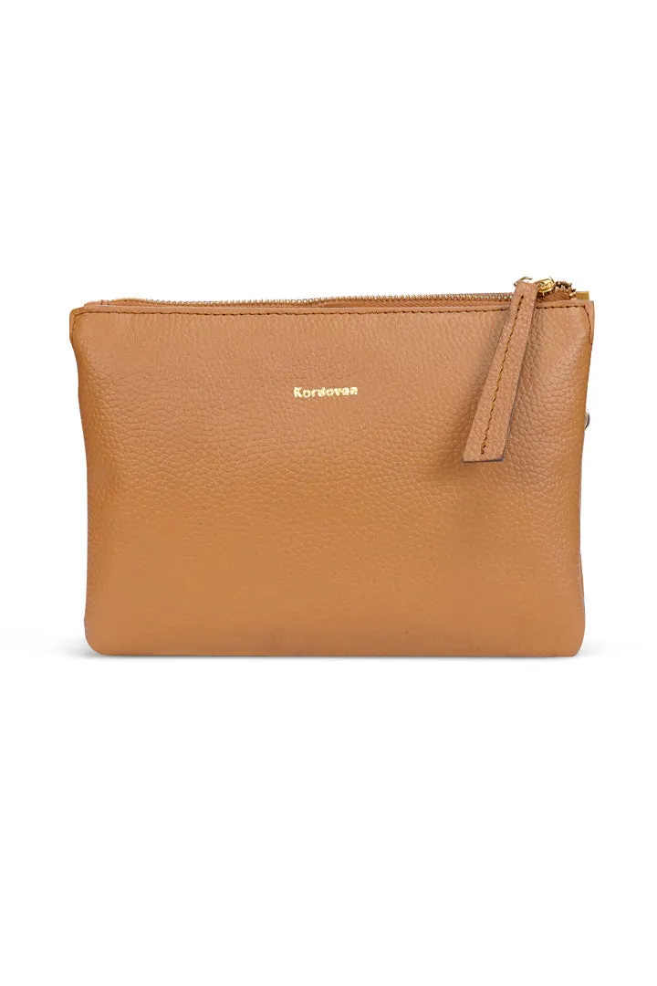 Diana Cross-body Bag // Pebbled Leather