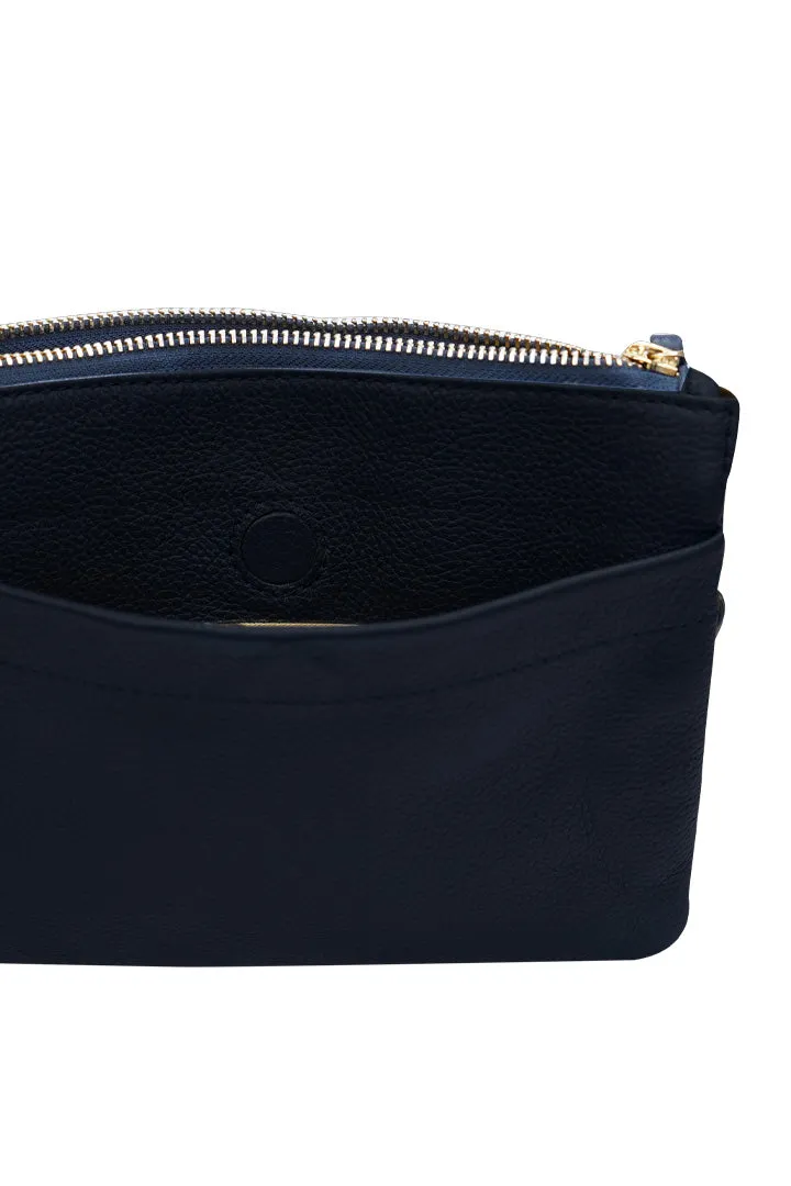 Diana Cross-body Bag // Pebbled Leather