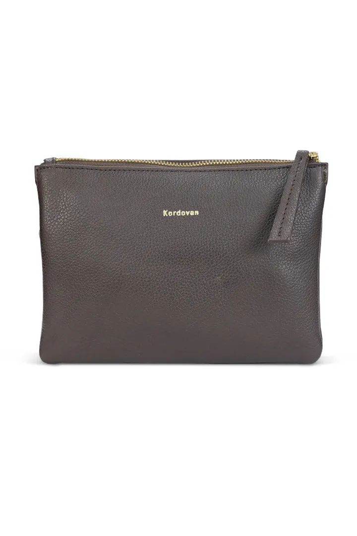 Diana Cross-body Bag // Pebbled Leather