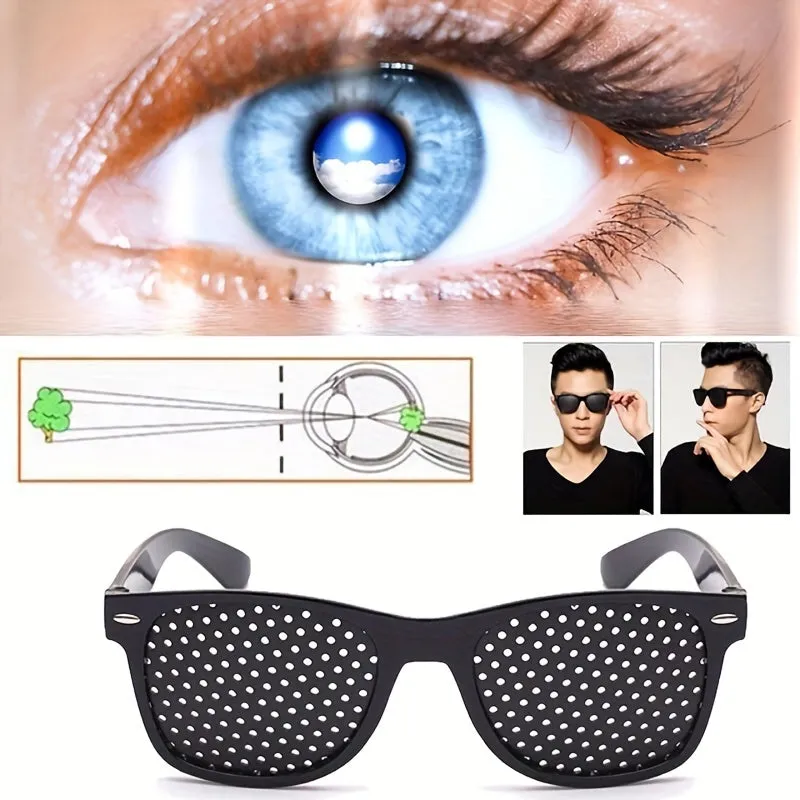 Enhance Vision with Pinhole Glasses Clearer Sight Better Focus