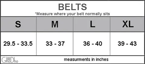 GhoDho- Belt (Pearl)