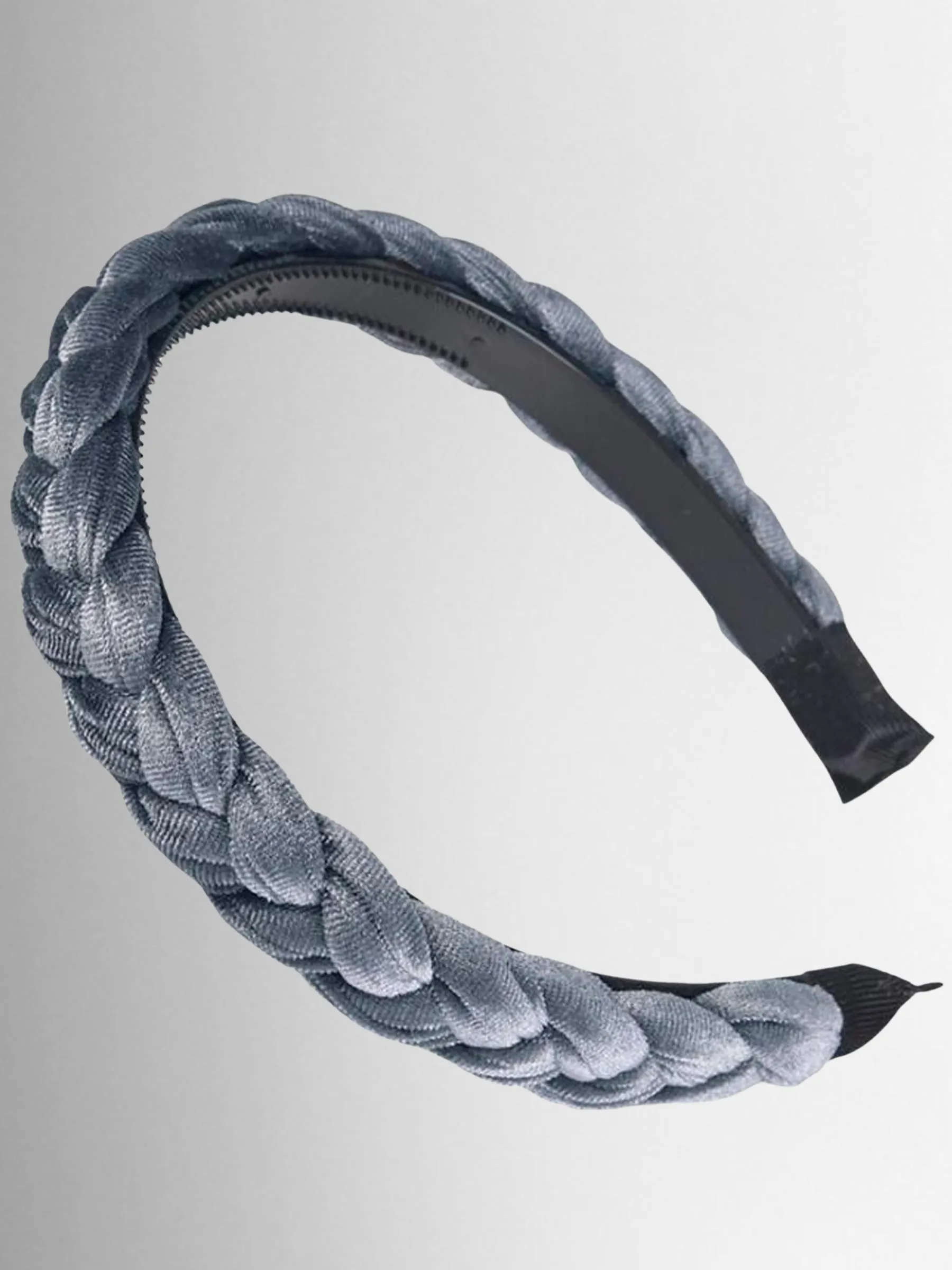 Girls and Women's Velvet Braided Headband