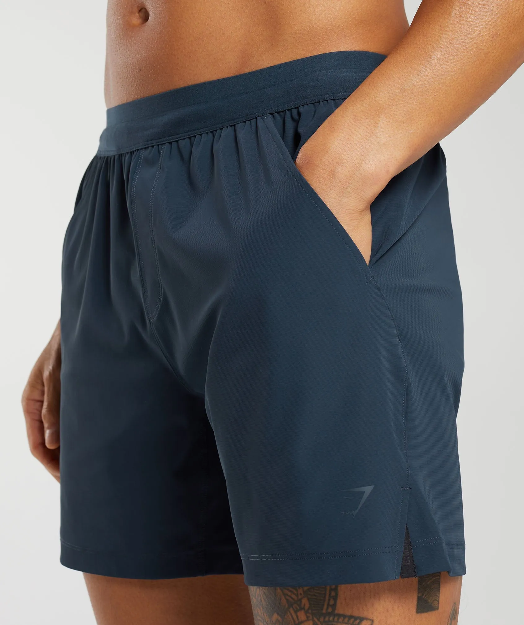 Gymshark Hybrid 6" Shorts - Navy