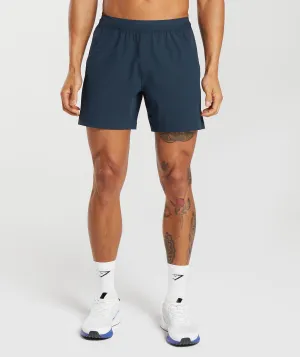 Gymshark Hybrid 6" Shorts - Navy