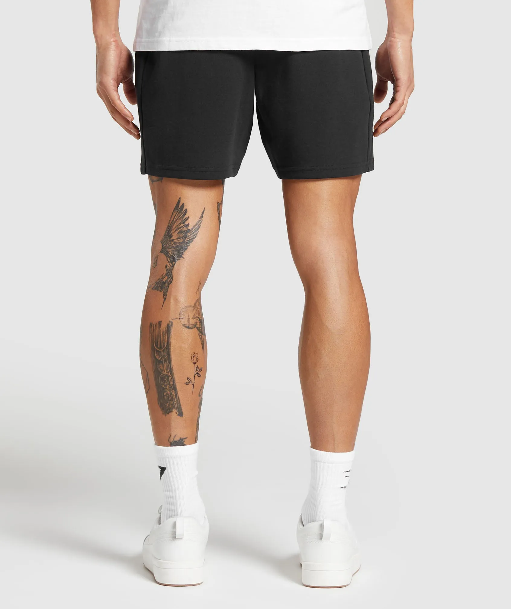 Gymshark Interlock Tech 6" Shorts - Black