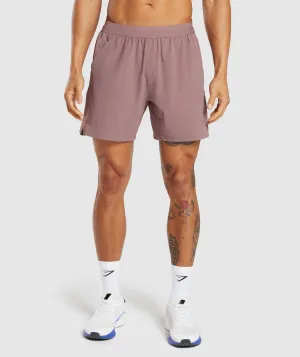 Gymshark Studio Shorts - Dusty Maroon