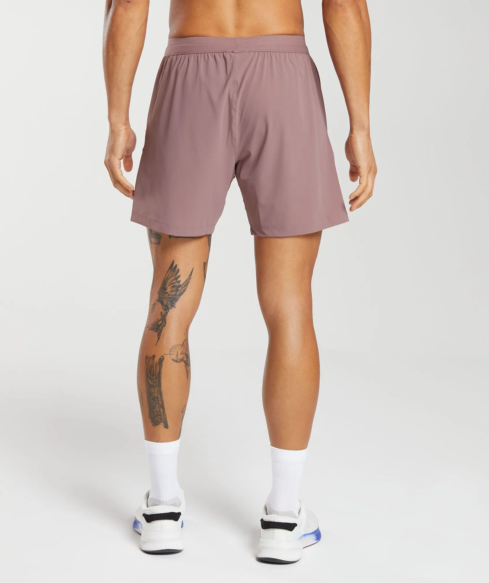 Gymshark Studio Shorts - Dusty Maroon