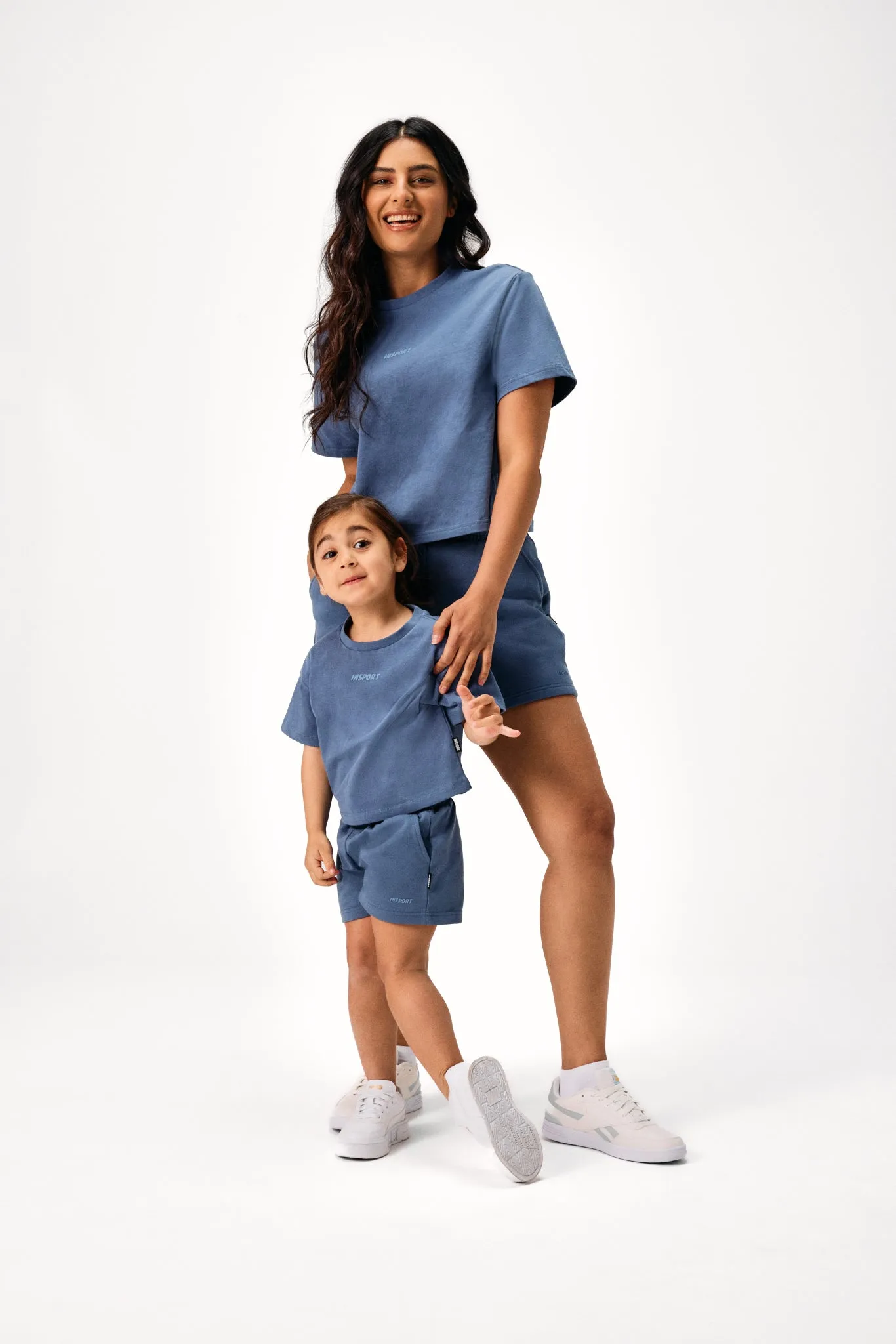 INSPORT KIDS FRENCH TERRY SHORT NAVY