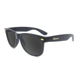 Knockaround Fort Knocks Sunglasses - Matte Black on Black / Smoke