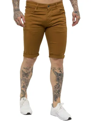 Kruze | Mens Slim Fit Chino Shorts