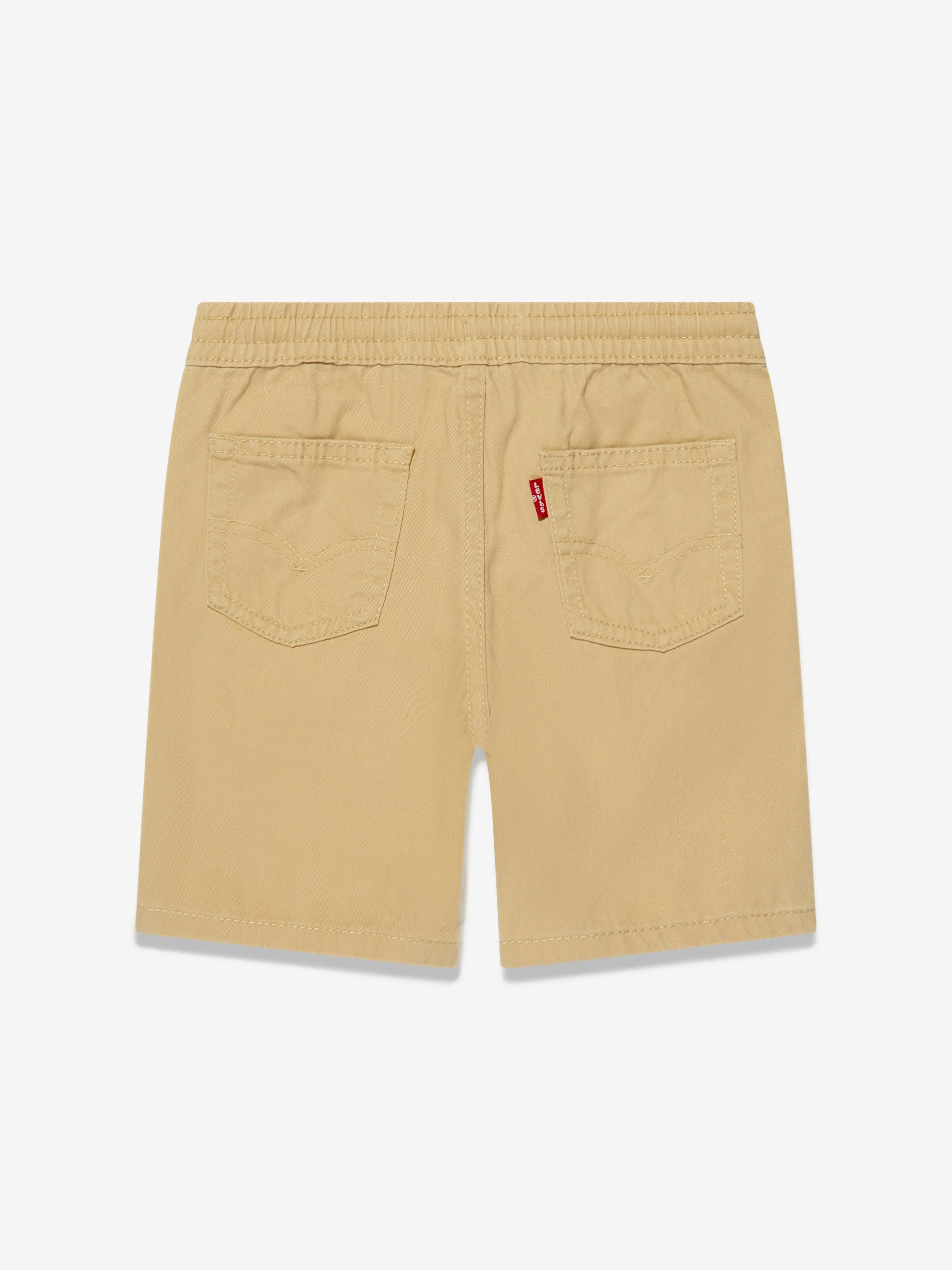 Levi's Wear Boys Pull On Woven Shorts in Beige