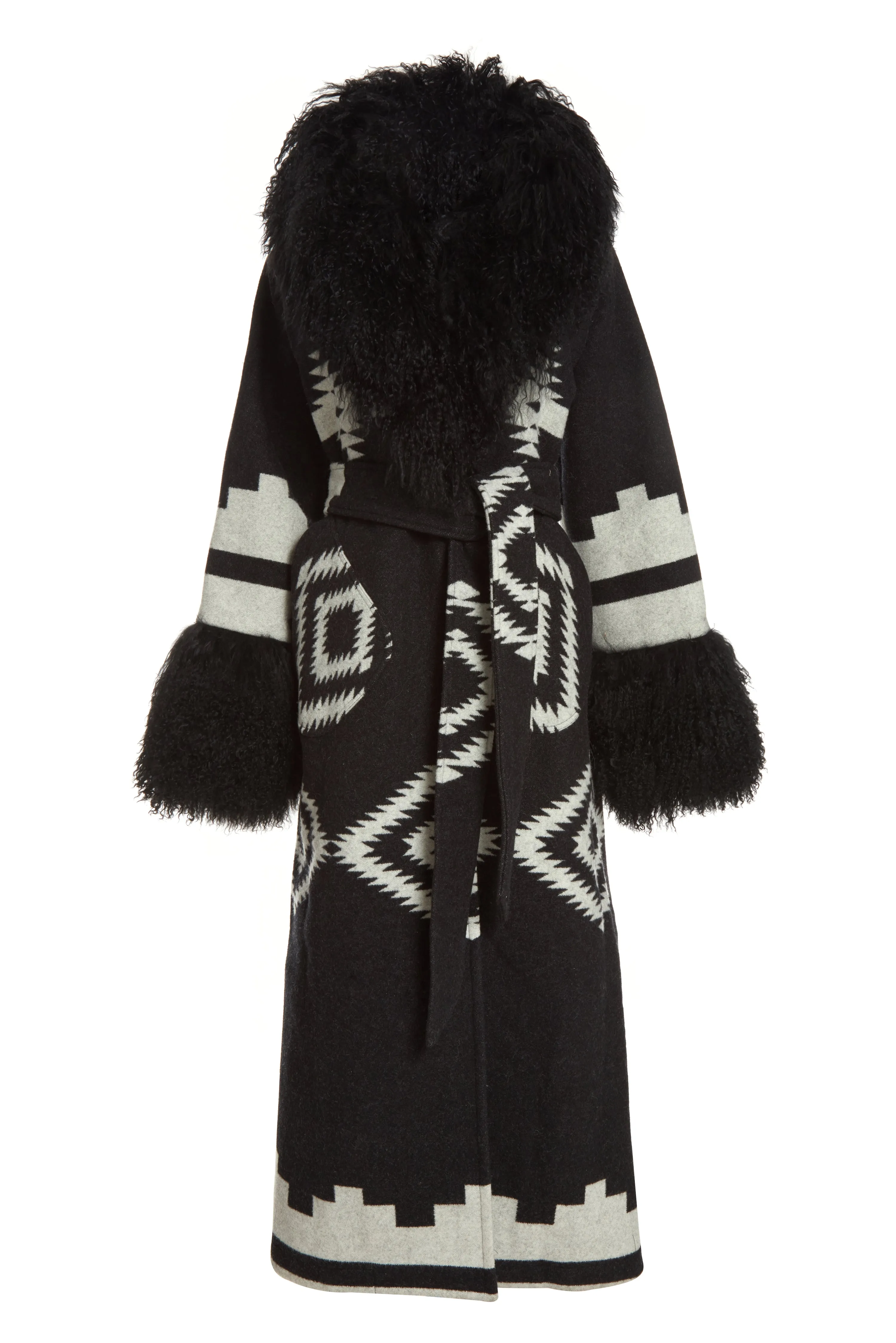 Los Ojos Shearling Duster