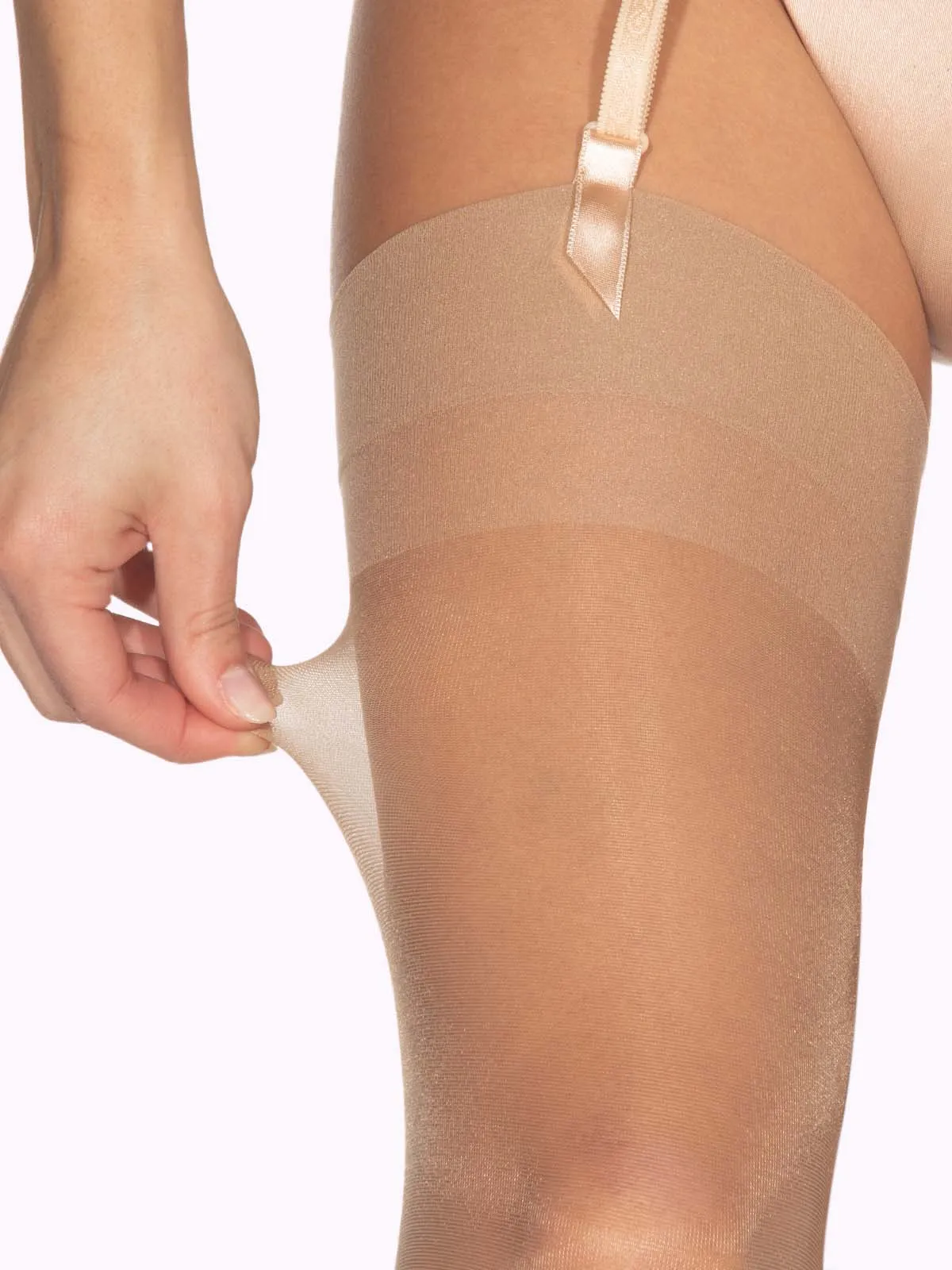 LUANA Sheer Stockings For Garter-Belts