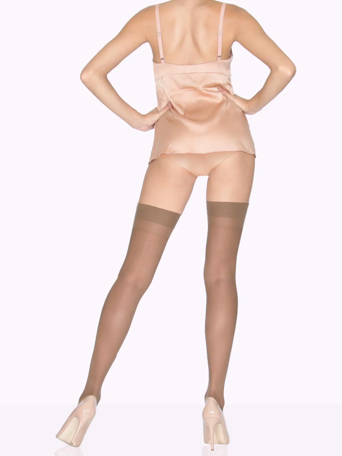 LUANA Sheer Stockings For Garter-Belts