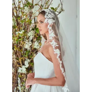 Mantilla Royal Cathedral Bridal Veil | V2397RC-M