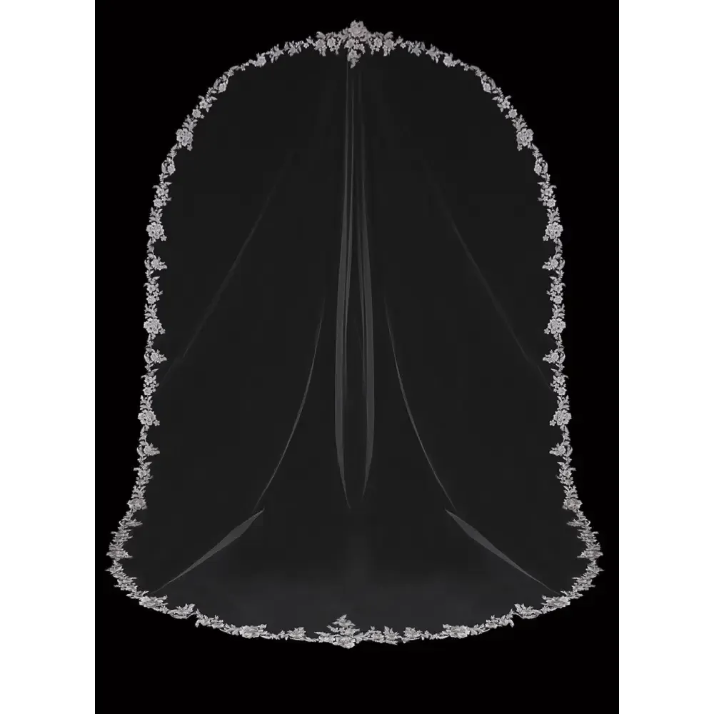 Mantilla Royal Cathedral Bridal Veil | V2397RC-M